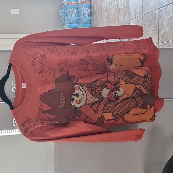 💥3for$15💥😱SCARECROW😱Top - Picture 1 of 10